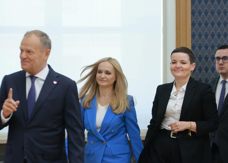 Donald Tusk i Jolanty Sobierańskiej-Grendy
