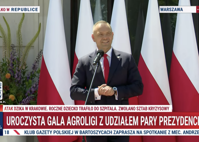 Karol Nawrocki o rolnikach podczas gali AgroLiga 2025