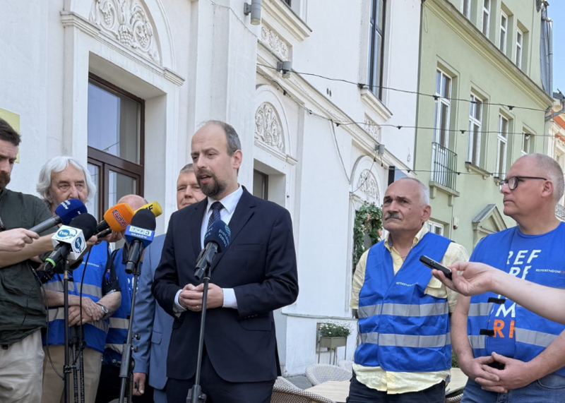 Jan Hoffman ogłosił start w wyborach na prezydenta Krakowa