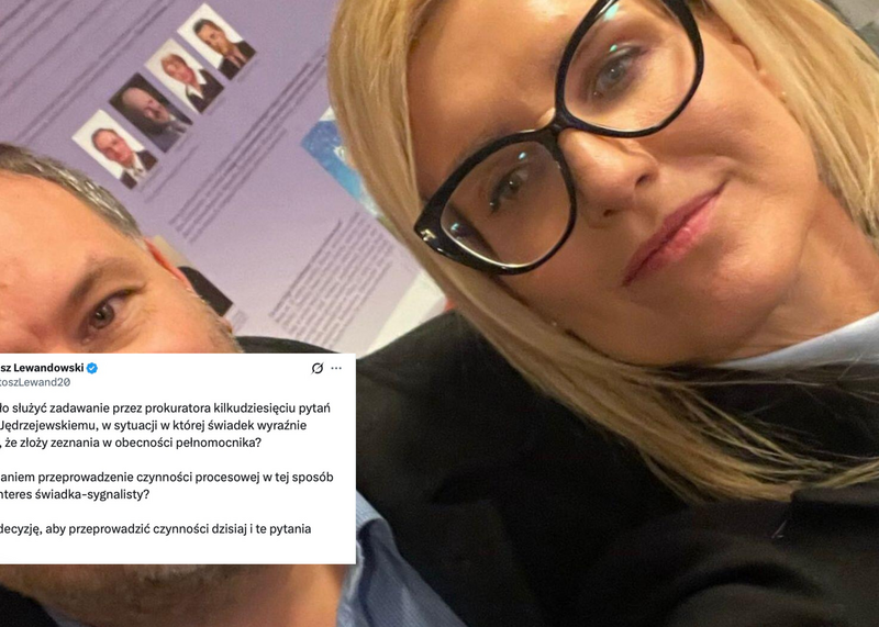 Lewandowski odpowiada Wrzosek ws. Jędrzejewskiego