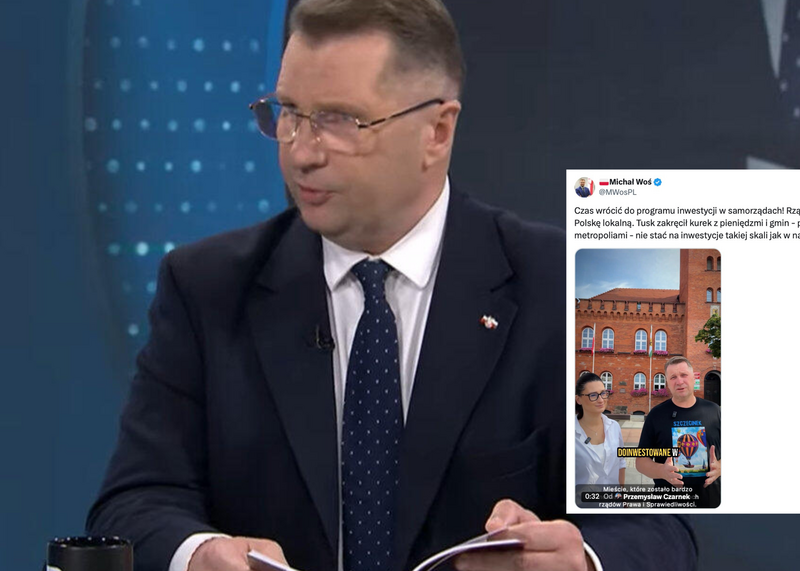 Woś: trzeba wrócić do inwestycji samorządowych PiS