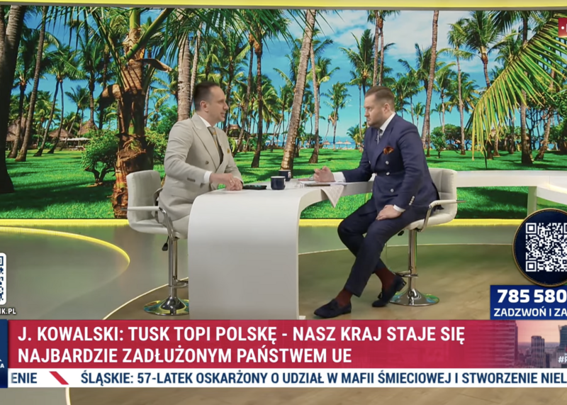 Janusz Kowalski ostrzega przed kryzysem finansów publicznych