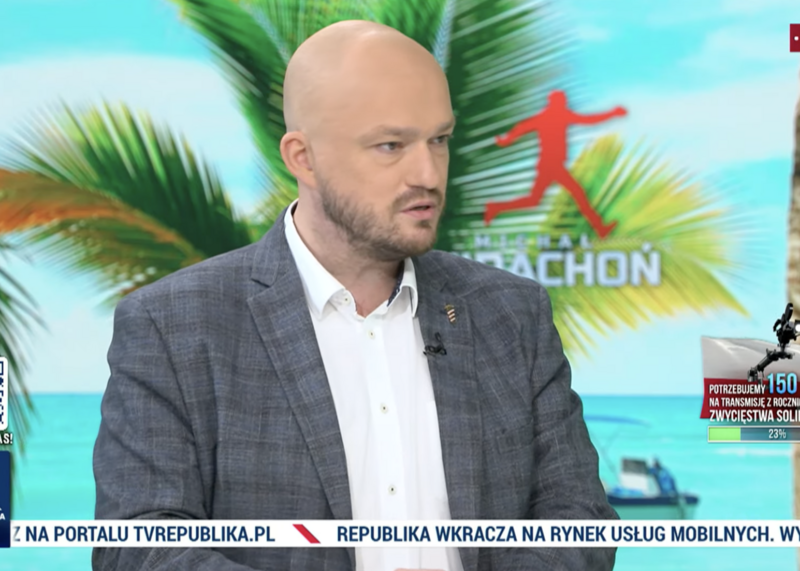 Tumanowicz w Republice o Berku: "Nie będziemy popierać polityka do Trybunału Konstytucyjnego"