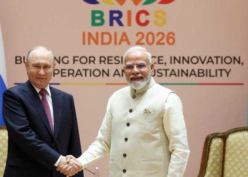 Putin na BRICSie w Indiach