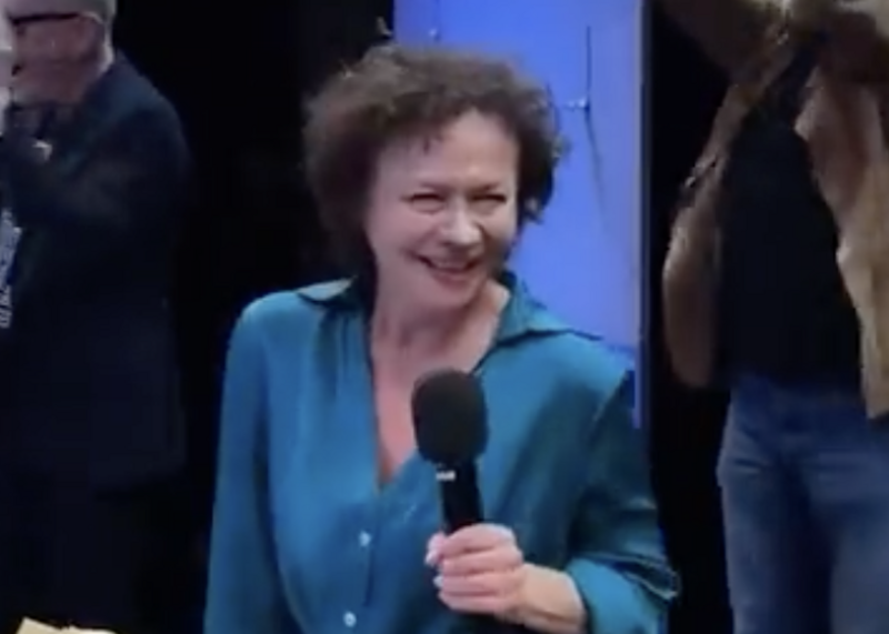 Szczepkowska mówi o "truciźnie" hejtu w debacie publicznej. Wcześniej wulgarnie atakowała prezydenta Nawrockiego