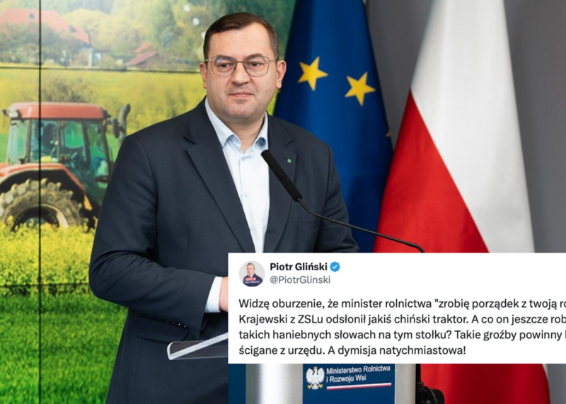 Piotr Gliński ostro o ministrze Krajewskim: „Dymisja natychmiastowa!”