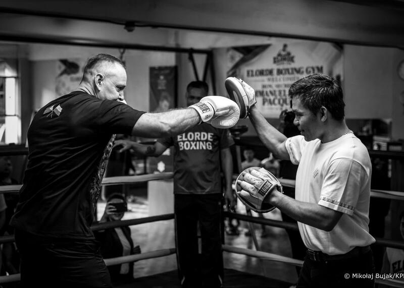 Prezydent Polski i wielokrotny mistrz świata Manny Pacquiao