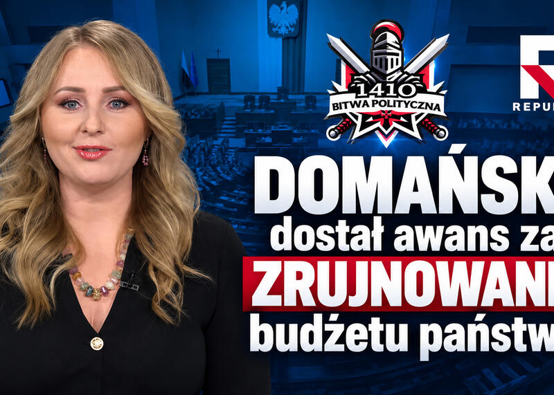 DOMAŃSKI dostał awans za ZRUJNOWANIE budżetu państwa? | M. Borkowska | Bitwa Polityczna