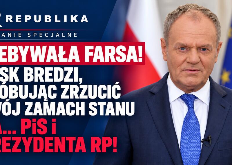 Tusk idzie w niepoczytalność? Wystąpienie o TK pełne oskarżeń i insynuacji