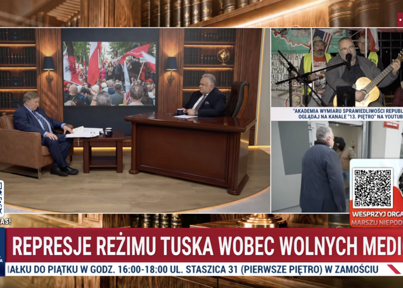 Prof. Piotrowski  w "Gabinecie Sakiewicza" ostrzega przed naruszaniem Konstytucji. Mocne słowa o wolności mediów i Trybunale Konstytucyjnym