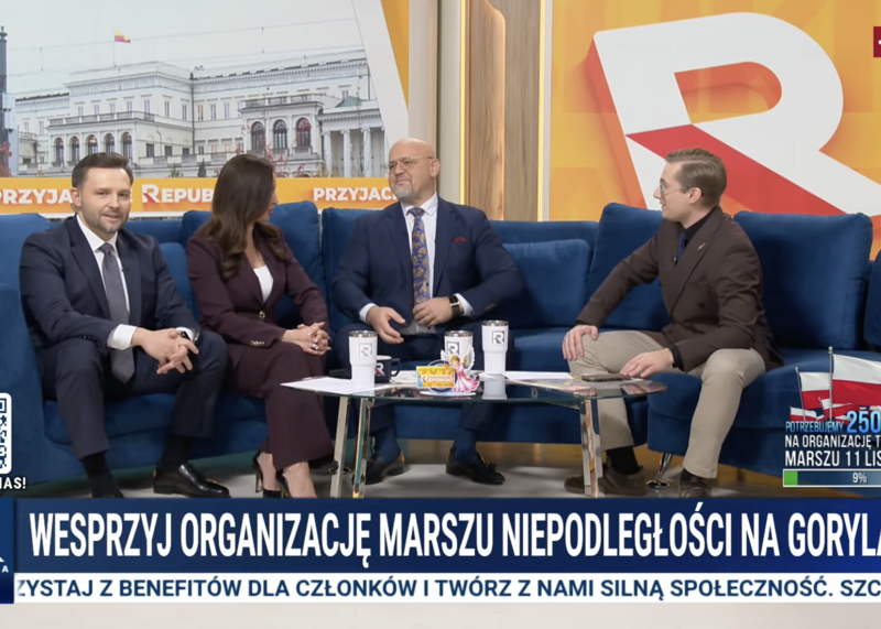 Wielkie święto patriotyzmu w Warszawie! Osowski ujawnia w Republice, co czeka uczestników Marszu Niepodległości