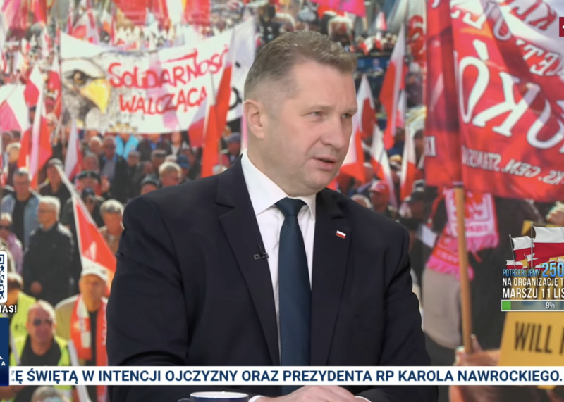 Przemysław Czarnek ostro w Republice po decyzji sądu ws. Ziobry: „Poniosą pełną odpowiedzialność”