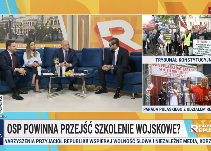 Tomasz Bartosiak w Republice o obronności, mieszkaniach i rządzie Tuska
