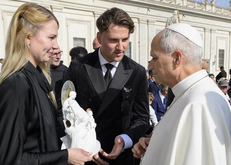 Polskie rodzeństwo spotkało się z Leonem XIV. Wyjątkowy dar dla papieża
