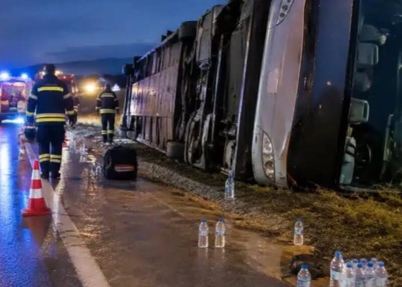 wypadek autokaru z pielgrzymami