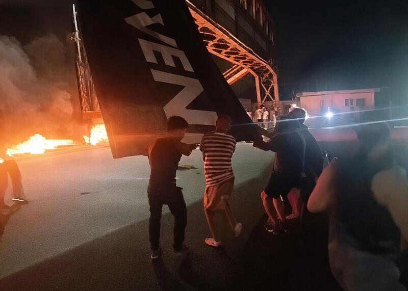 protesty w Wenezueli