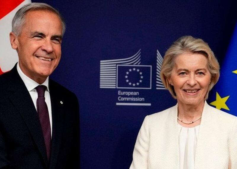 Mark Carney i Ursula von der Leyen