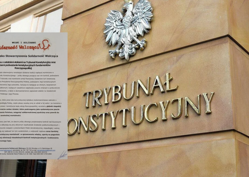 Solidarność Walcząca ostro po wydarzeniach w TK! „Powrót do dziedzictwa PRL i sowieckiej mentalności”