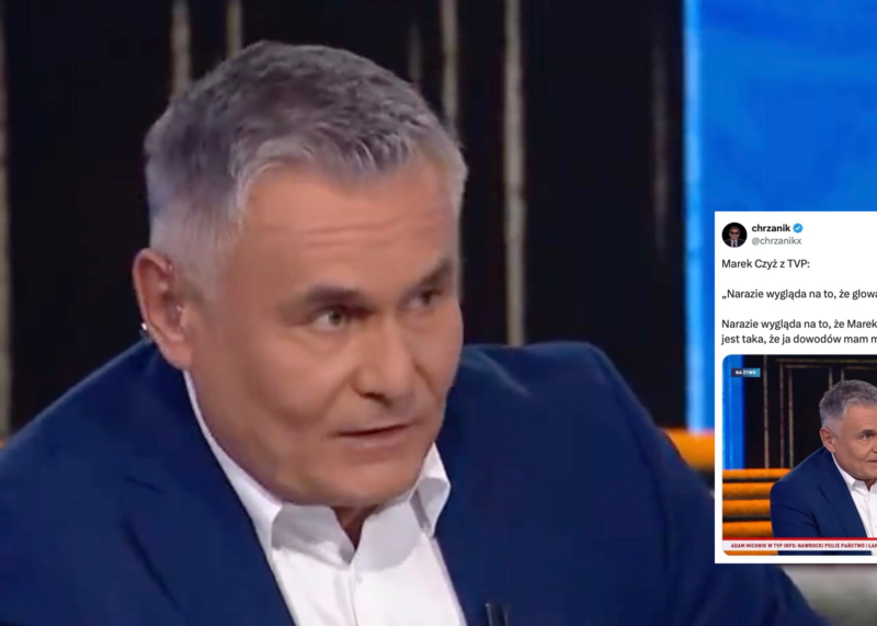 Skandaliczne słowa Marka Czyża o prezydencie Nawrockim. Internauci nie kryją oburzenia