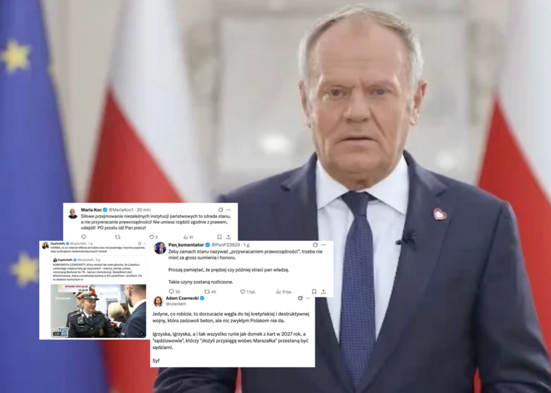Fala krytyki pod adresem Tuska! „Takie czyny zostaną rozliczone”. Ostre komentarze po oświadczeniu ws. TK